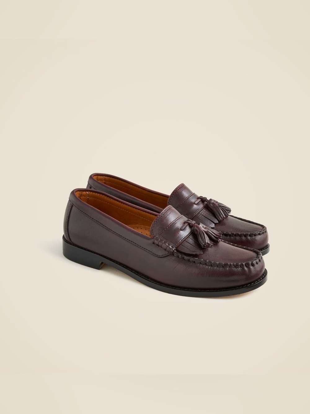 J. Crew Men's Camden Loafer in Vintage Merlot, New With Box
